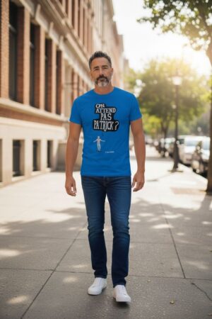 T-shirt "on attend pas Patrick?"