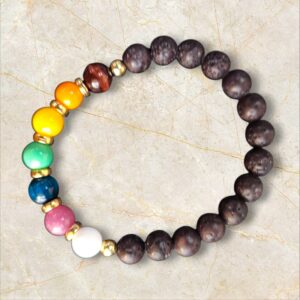 Bracelet pierres  7 chakras