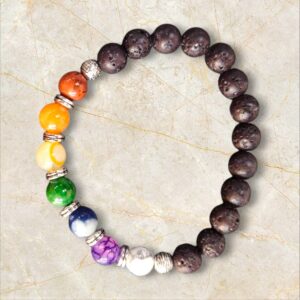 Bracelet pierres 7 chakras