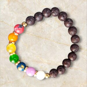 Bracelet pierres 7 chakras