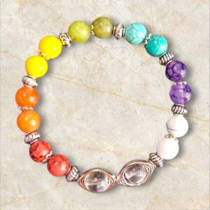 Bracelet pierres 7 chakras
