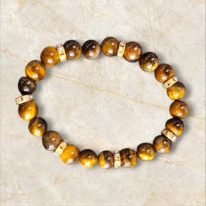 Bracelet pierres oeil de tigre