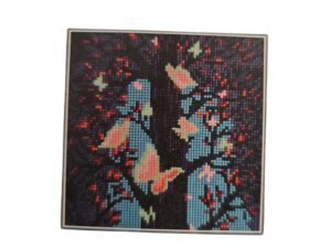 Tableau de diamants fluorescent