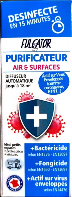 Purificateur air et surfaces
