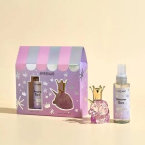 Flor de Mayo - Coffret Larmes de Licorne – Eau de Cologne et Brume Visage – Mini Parfum Licorne 28 ml + Brume Corporelle 100 ml – Parfum longue durée – Idéal pour les voyages, le sac ou comme cadeau