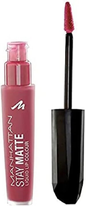 Rouge à lèvres liquide Manhattan Stay Matte Fuchsia Avenue 400